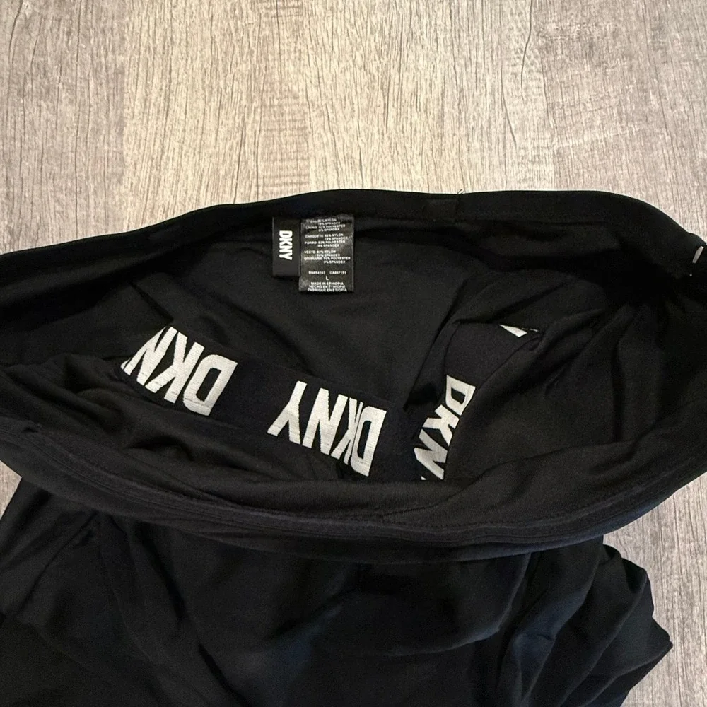 Like New! DKNY Black Strapless Swimsuit - Picture 3 of 4